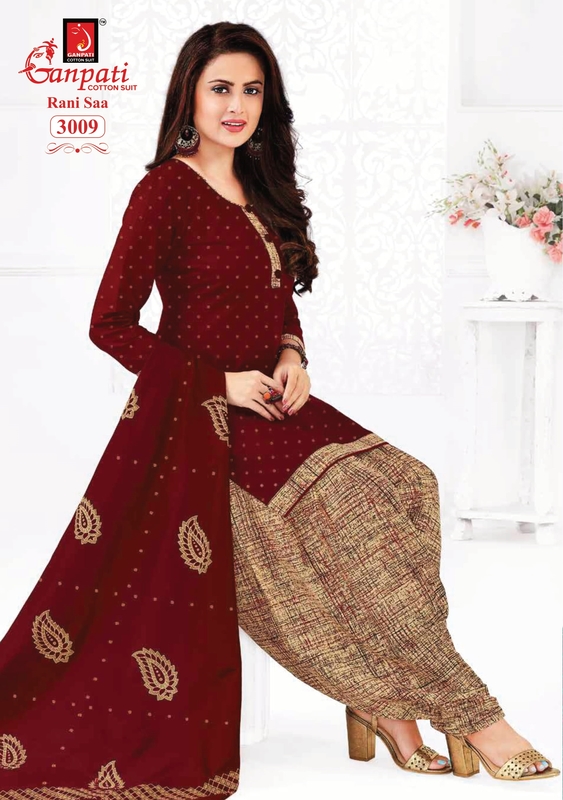 Ganpati Rani Saa Ruhi Vol 1 With Lining Readymade Dress Wholesalers