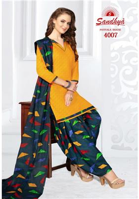 Sandhya Patiyala House Vol 4 Readymade - 4007