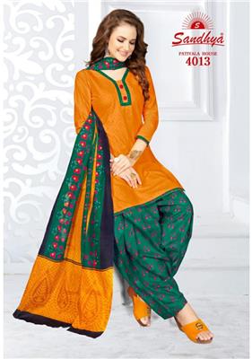 Sandhya Patiyala House Vol 4 Readymade - 4013