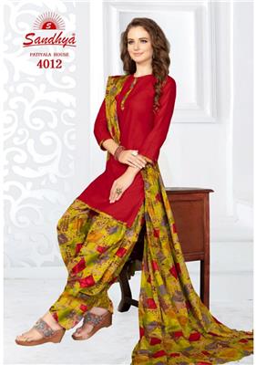 Sandhya Patiyala House Vol 4 Readymade - 4012