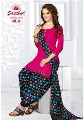 Sandhya Patiyala House Vol 4 Readymade - 4014