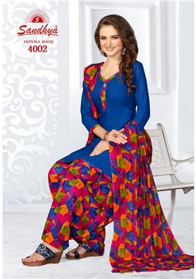 Sandhya Patiyala House Vol 4 Readymade - 4002