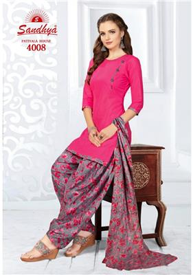 Sandhya Patiyala House Vol 4 Readymade - 4008