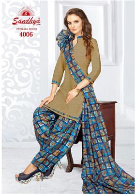 Sandhya Patiyala House Vol 4 Readymade - 4006