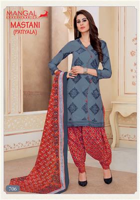 Mangal Shree Mastani Stitched Vol 7 - 706