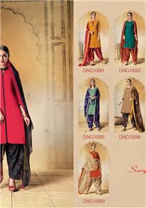 Suryajyoti Chiffon Patiala Vol 10 - 10010