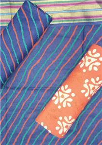Mf Arvi Colorful Chikan Work Batik With Open Image