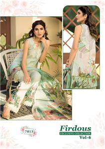 Shree Fabs Firdous Exclusive Collection Vol 6 With Open Images