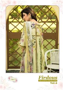 Shree Fabs Firdous Exclusive Collection Vol 6 With Open Images