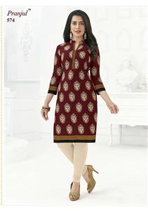 Wholesale Pranjul Pankhuri Kurti Fabrics