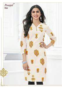 Wholesale Pranjul Pankhuri Kurti Fabrics