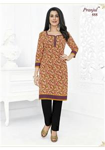 Wholesale Pranjul Pankhuri Kurti Fabrics