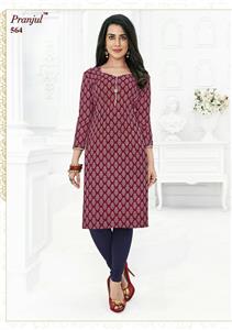 Wholesale Pranjul Pankhuri Kurti Fabrics