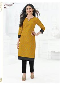 Wholesale Pranjul Pankhuri Kurti Fabrics