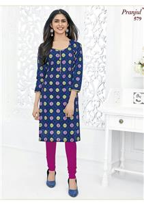 Wholesale Pranjul Pankhuri Kurti Fabrics