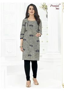 Wholesale Pranjul Pankhuri Kurti Fabrics