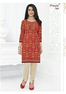 Wholesale Pranjul Pankhuri Kurti Fabrics