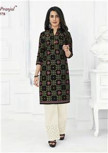 Wholesale Pranjul Pankhuri Kurti Fabrics