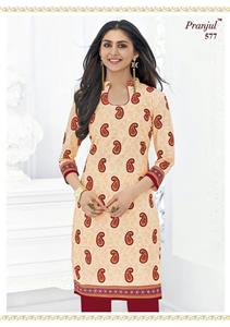 Wholesale Pranjul Pankhuri Kurti Fabrics