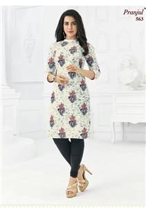 Wholesale Pranjul Pankhuri Kurti Fabrics