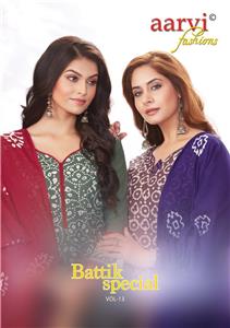 Aarvi Battik Special Stitched Vol 13