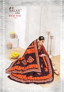 Balaji Cotton Ikkat Wax Saree Vol 1