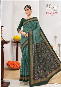 Balaji Cotton Ikkat Wax Saree Vol 1