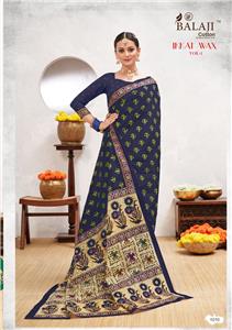 Balaji Cotton Ikkat Wax Saree Vol 1