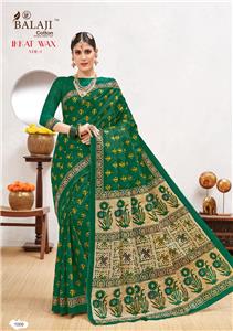 Balaji Cotton Ikkat Wax Saree Vol 1