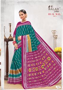 Balaji Cotton Ikkat Wax Saree Vol 1