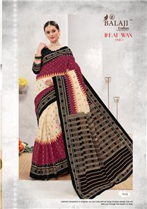 Balaji Cotton Ikkat Wax Saree Vol 1