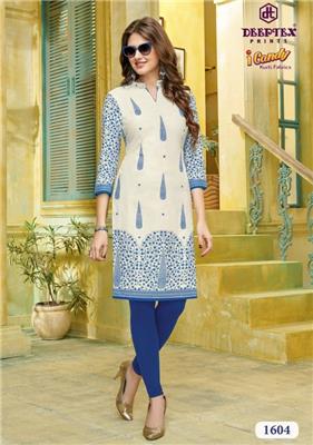 DEEPTEX I CANDY VOL 16 Unstitched Kurtis Wholesaler