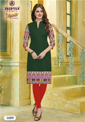 DEEPTEX I CANDY VOL 16 Unstitched Kurtis Wholesaler