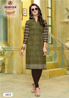 DEEPTEX I CANDY VOL 16 Unstitched Kurtis Wholesaler