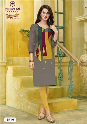 DEEPTEX I CANDY VOL 16 Unstitched Kurtis Wholesaler