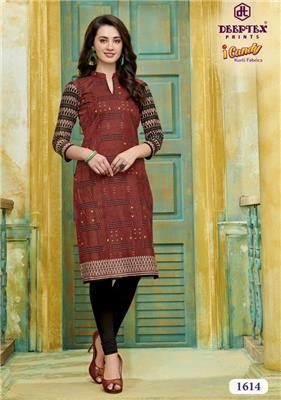 DEEPTEX I CANDY VOL 16 Unstitched Kurtis Wholesaler