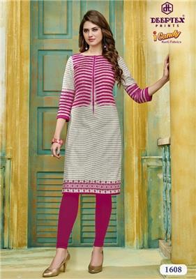 DEEPTEX I CANDY VOL 16 Unstitched Kurtis Wholesaler