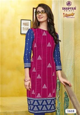 DEEPTEX I CANDY VOL 16 Unstitched Kurtis Wholesaler