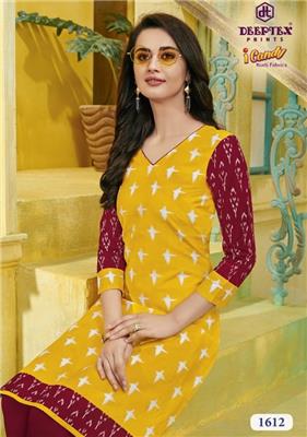 DEEPTEX I CANDY VOL 16 Unstitched Kurtis Wholesaler