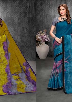 DEEPTEX MOTHER INDIA VOL 30 pure cotton printed  saree