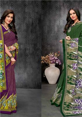 DEEPTEX MOTHER INDIA VOL 30 pure cotton printed  saree