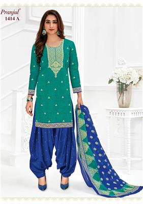 PRANJUL PREKSHA VOL 14 PATIYALA SPECIAL READYMADE SUITS