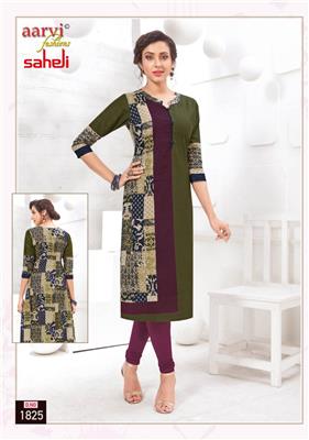 AARVI SAHELI VOL 8 PURE HEAVY COTTON KURTIS