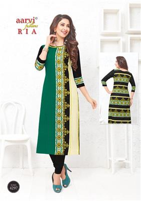 AARVI RIA VOL 1 UNSTITCHED KURTIS SUPPLIER