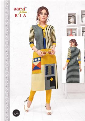 AARVI RIA VOL 1 UNSTITCHED KURTIS SUPPLIER