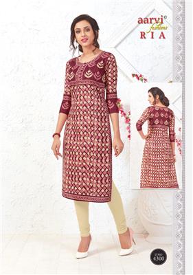 AARVI RIA VOL 1 UNSTITCHED KURTIS SUPPLIER