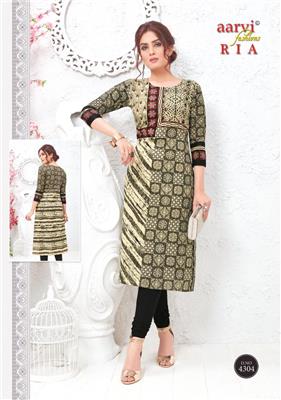 AARVI RIA VOL 1 UNSTITCHED KURTIS SUPPLIER