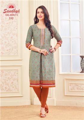 SANDHYA KALAKRUTI VOL 16 UNSTITCHED WHOLESALE KURTIS