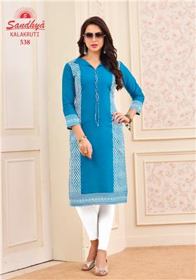 SANDHYA KALAKRUTI VOL 16 UNSTITCHED WHOLESALE KURTIS