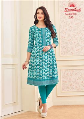 SANDHYA KALAKRUTI VOL 16 UNSTITCHED WHOLESALE KURTIS